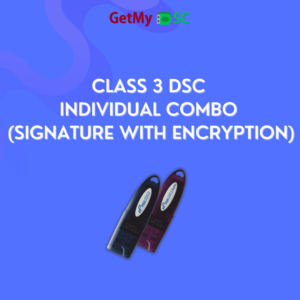 Class 3 DSC Combo - Individual