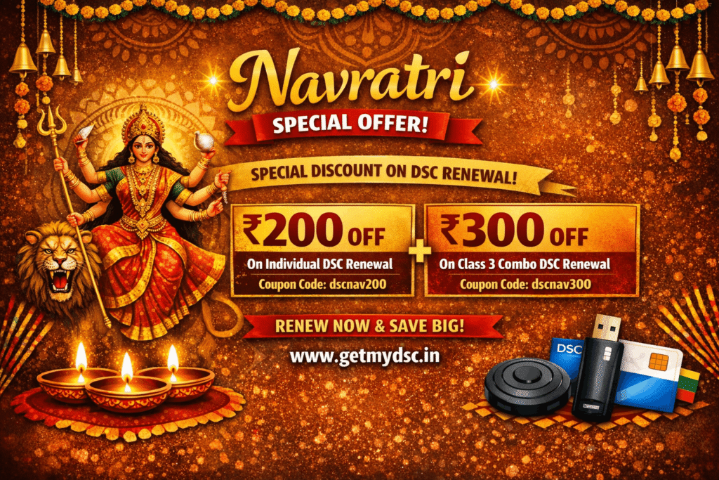 Navratri DSC Renewal with coupon code